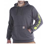 Carhartt Capuche Midweight Sleeve Logo – Gris – Taille L – Homme