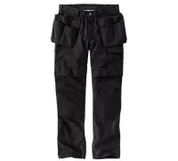 Carhartt Steel Multi-Pocket, pantalon de travail W30/L34 Noir Noir