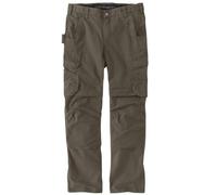 Carhartt Steel Rugged Flex Relaxed Fit Ripstop Pantalon Cargo Double Devant Utilitaire de Travail, Tarmac, 34W x 32L Homme