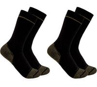 Carhartt Steel-Toe, chaussettes 2-pack XL Noir Noir
