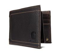 Carhartt Store bourse portefeuille en cuir avec le logo 61-2201, couleur:brun