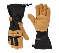 Carhartt Storm Defender Gant isolé en daim synthétique pour homme, orge noir, taille XL