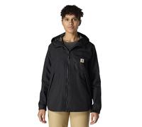 Carhartt Storm Defender Veste légère à capuche pour femme Coupe ample, noir, Small