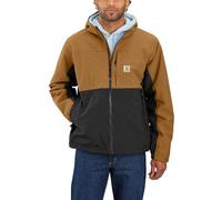 Carhartt Storm Defender Veste légère et pliable pour homme Coupe décontractée, Carhartt Marron/noir, Large