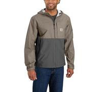 Carhartt Storm Defender Veste légère et pliable pour homme Coupe décontractée, Désert/gravier, Large