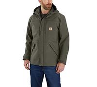 Carhartt Storm Defender Veste Lourde Coupe Ample Vêtements d'extérieur pour Le Travail, Vert Mousse, S Homme