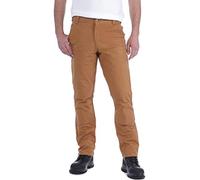 Carhartt – Pantalon de loisirs Stretch Duck Double Front – Taille 42 – Longueur 32 – Marron