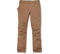Carhartt Straight Fit Stretch Duck Jeans/Pantalons, Marron clair, Taille 38