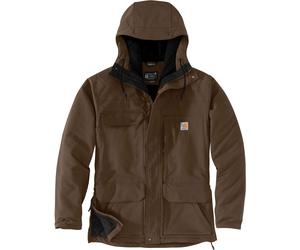 Carhartt Super Dux Bonded, veste en textile S Marron Foncé Marron Foncé