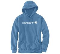 Carhartt Sweat à Capuche avec Logo Signature pour Homme - Bleu - XS