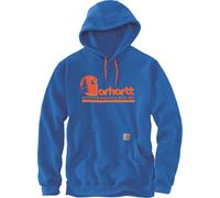Carhartt Midweight Graphic, sweat à capuche XL Bleu/Orange Bleu/Orange