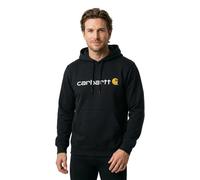 Carhartt Sweat à capuche Signature Logo Noir/Gris Taille M