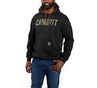 Carhartt Sweat à capuche pour homme Camo Logo Capsule, Noir , M grande taille