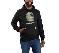 Carhartt Rain Defender C Logo Capuche, noir, taille M