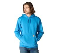 Carhartt Sweat Graphique Ample à Poids Moyen avec Logo sur la Manche pour Homme, Horizon Blue Heather, 4X-Large