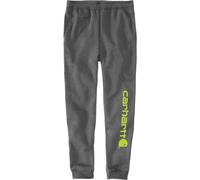 Carhartt Tapered Graphic, pantalon de jogging M Gris Foncé/Jaune Néon Gris Foncé/Jaune Néon