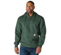 Carhartt Sweat Rain Defender Ample à Fermeture éclair 1/4 pour Homme, Vert forestier, Large