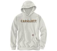 Carhartt Sweat Rain Defender ample à poids moyen avec logo graphique pour homme, Marron, 3X-Large