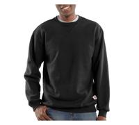 Carhartt Sweat-Shirt à col Rond de Poids Moyen pour Homme, Noir, XXXXL