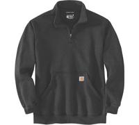 Carhartt Sweat-shirt à zip quart Carbon Heather XL