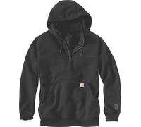 Carhartt Heavyweight Quater-Zip, sweat à capuche XL Noir Noir