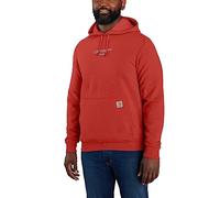 Carhartt Sweat-shirt graphique à logo léger Force Relaxed Fit Maillot de survêtement Homme, rouge, L