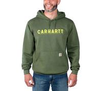 Carhartt Rain Defender Logo Graphic, sweat à capuche L Vert/Jaune Vert/Jaune