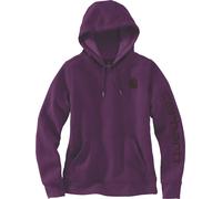 Sweat à capuche Femme LOGO SLEEVE GRAPHIC Violet V65 - CARHARTT - 102791 34 (XS)