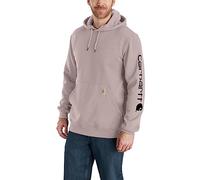 Carhartt Sweat-shirt graphique à manches logotées, coupe ample, taille moyenne Haut de survêtement Homme, Violet, XXL