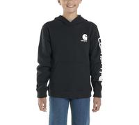 Carhartt Sweat-Shirt Graphique à Manches Longues pour Enfant CA6272 - Garçon, Caviar, Large
