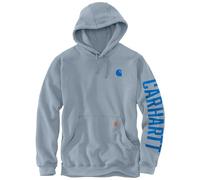 Carhartt Rain Defender C Graphic, sweat à capuche S Bleu Clair Bleu Clair