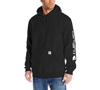 Sweatshirt à capuche MIDWEIGHT TXL noir - CARHARTT - S1K288BLKXL