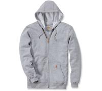 Carhartt Sweatshirt Midweight Hooded Zip Front Sweatshirt Heather Grey XS