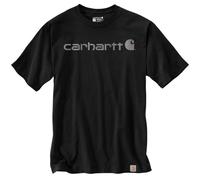 Carhartt Dearborn Relaxed Logo Short Sleeve T-shirt Noir L Homme