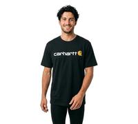 Carhartt Dearborn Relaxed Logo Short Sleeve T-shirt Noir S Homme