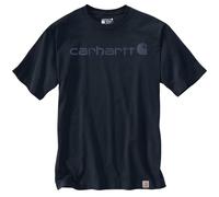 Carhartt – T-shirt Dearborn Relaxed Logo – coton – Bleu foncé – Taille M