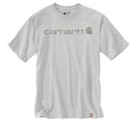 Carhartt T-shirt Dearborn Relaxed Logo - manches courtes, logo imprimé - XXL Gris Clair/Gris (Ec5)