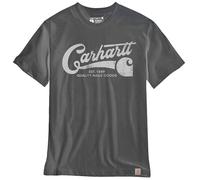 Carhartt T-shirt à manches courtes et logo Graphic pour homme, Gris, S