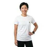 Carhartt Workwear – T-shirt Pocket Original Fit – manches courtes – Blanc L Femme