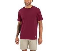 Carhartt T-shirt LWD Relaxed Fit manches courtes Homme, rouge, XL