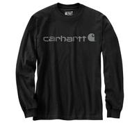 Carhartt T-Shirt à Manches Longues avec Logo imprimé Relaxed Fit Heavyweight