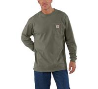 Carhartt T-shirt de travail à manches longues pour homme, olive, XX-Large