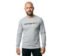 Carhartt Dearborn Relaxed Logo Manches longues, gris, taille M pour homme