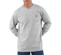 Carhartt Workwear T-shirt manches longues K126 Pocket Gris 2XL Homme