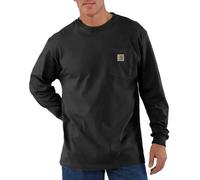Carhartt Workwear – T-shirt manches longues avec poche – Noir S