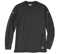 Carhartt T-shirt à manches longues LWD Relaxed Fit SHIRT Homme, Gris, L
