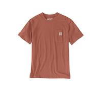 Carhartt T-shirt de travail décontracté pour homme, terracotta, S