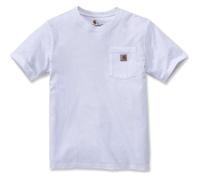 Carhartt T-Shirt de Travail Homme à Poches Col Rond Manche Courte L