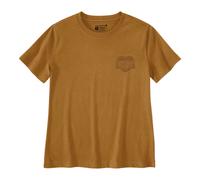 Carhartt T-Shirt Femme Irvine Heart Marron Taille M