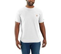 Carhartt T-shirt Force Pocket Relaxed-Fit manches courtes blanc peinture M Homme
